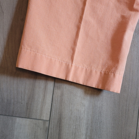 Brooks Brothers Orange Plaid Pants - Picture 5 of 5